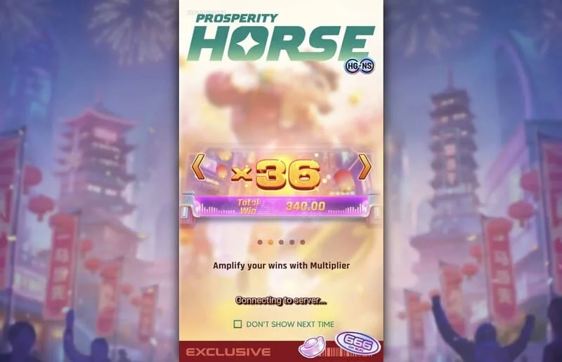 Prosperity Horse - progressiv multiplikator i specialläge